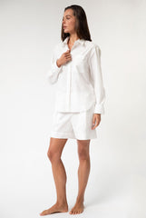 White InStyle Cotton Poplin Shirt
