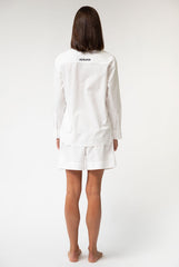 White InStyle Cotton Poplin Shirt