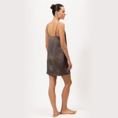 Silk Short Slip Dress the Lady
