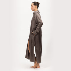 Silk Shirt Dress the Lady