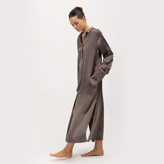 Silk Shirt Dress the Lady