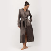 Silk Shirt Dress the Lady