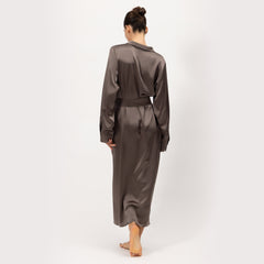 Silk Shirt Dress the Lady