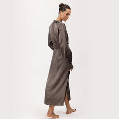 Silk Shirt Dress the Lady