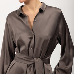 Silk Shirt Dress the Lady
