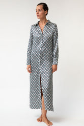 SILK LOUNGEWEAR BLACK CRYSTAL BUNDLE