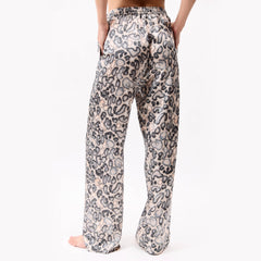 Silk Pants Animal Print