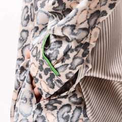 Silk Shirt Animal Print