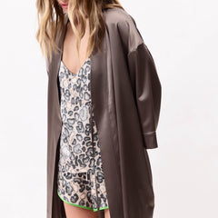 Silk Camisole Animal Print