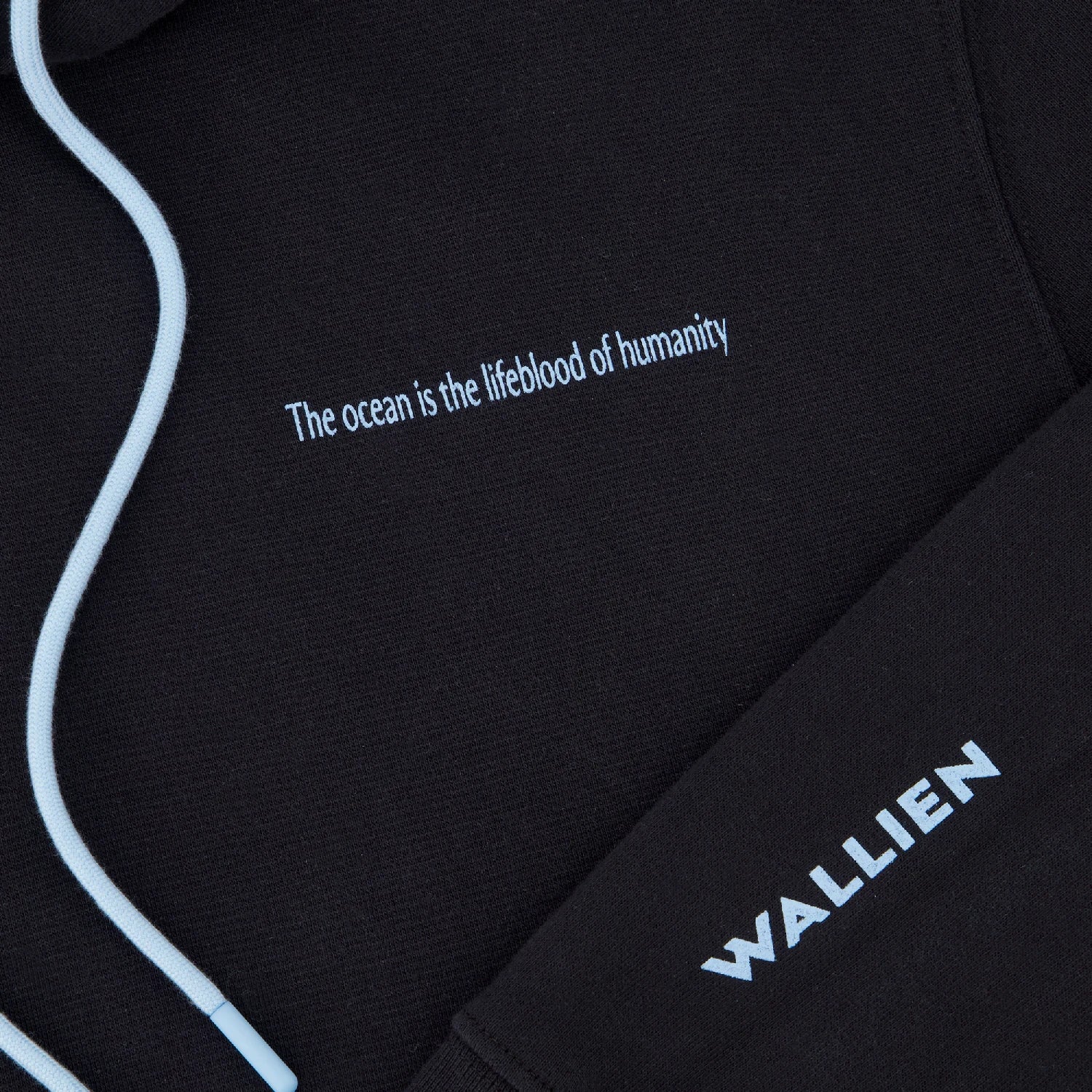Ocean Hoodie ― Black
