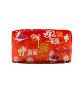 Tropez Makeup Bag Orange Christina Milian