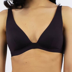 ULTRA Padded Wireless Triangle Bralette Black