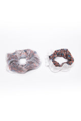 Patterns Scrunchie Tulle Set