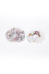 Patterns Scrunchie Tulle Set