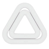 Peak Strength Weighted Triangles Set White
