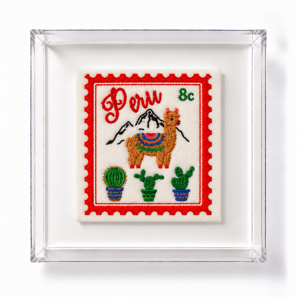 Peru Postage Stamp Artwork