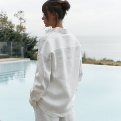 Linen Spirit Shirt White