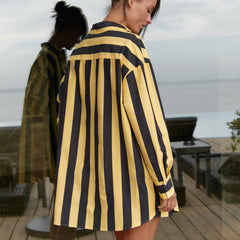 Silk Cotton Shirt Panna Cotta