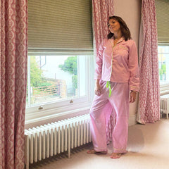 Pink Stripe Neon Pyjamas Sets