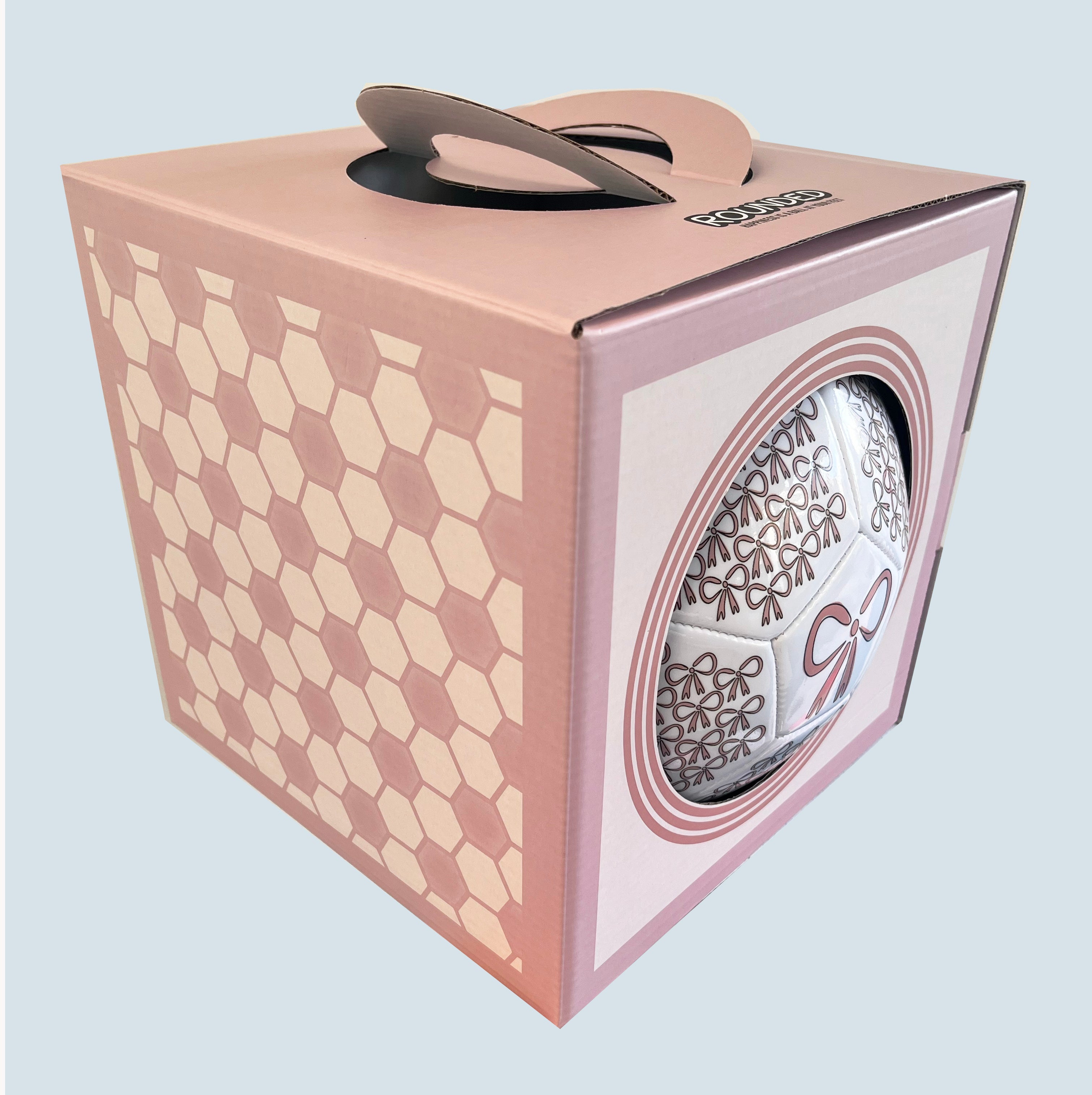 Gift Boxed Bow Football