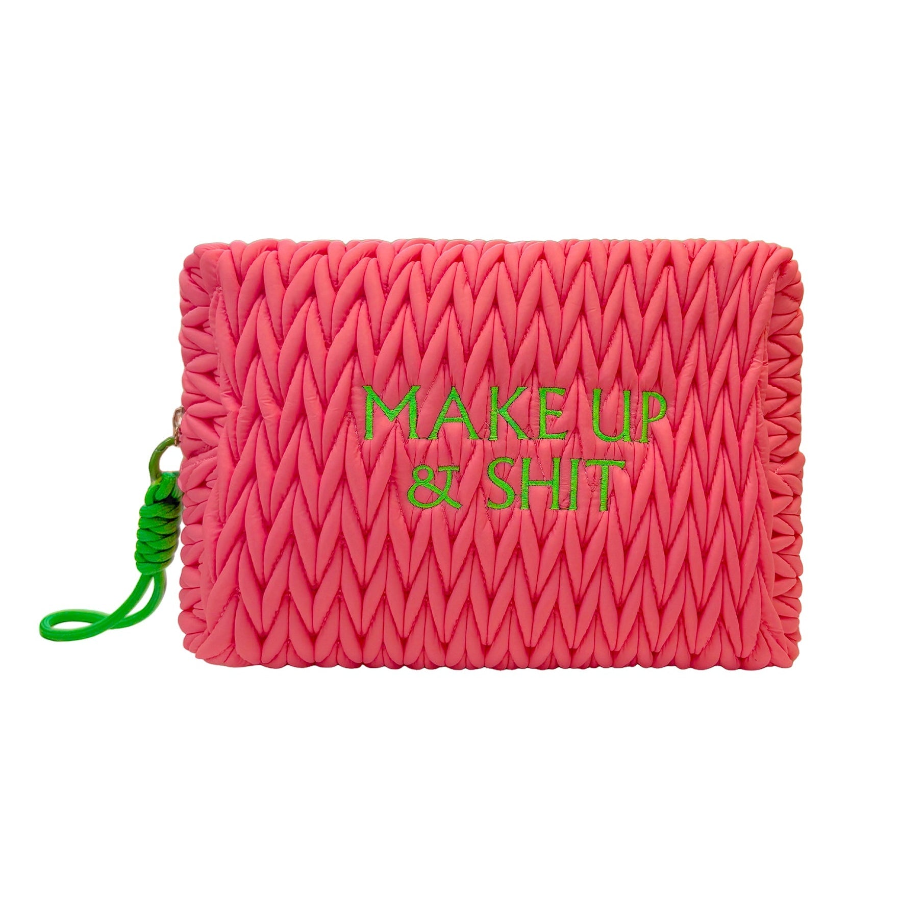 Pink Make Up & Shit Cosmetic Bag