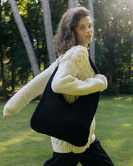 Pintinė: Lemon Crochet Bag