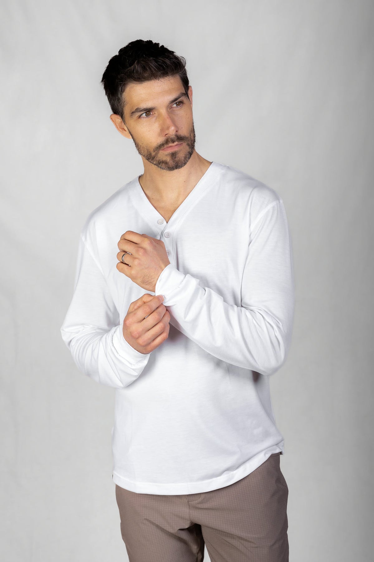Men's Aura Henley T-Shirt