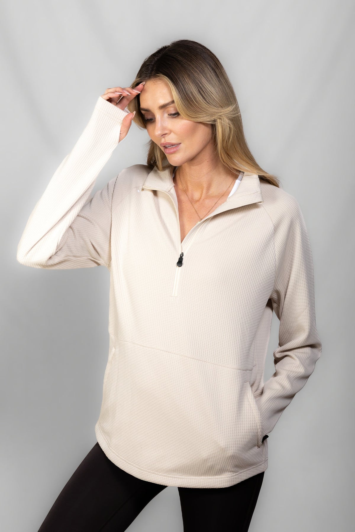 Women's Proformance Waffle Half Zip