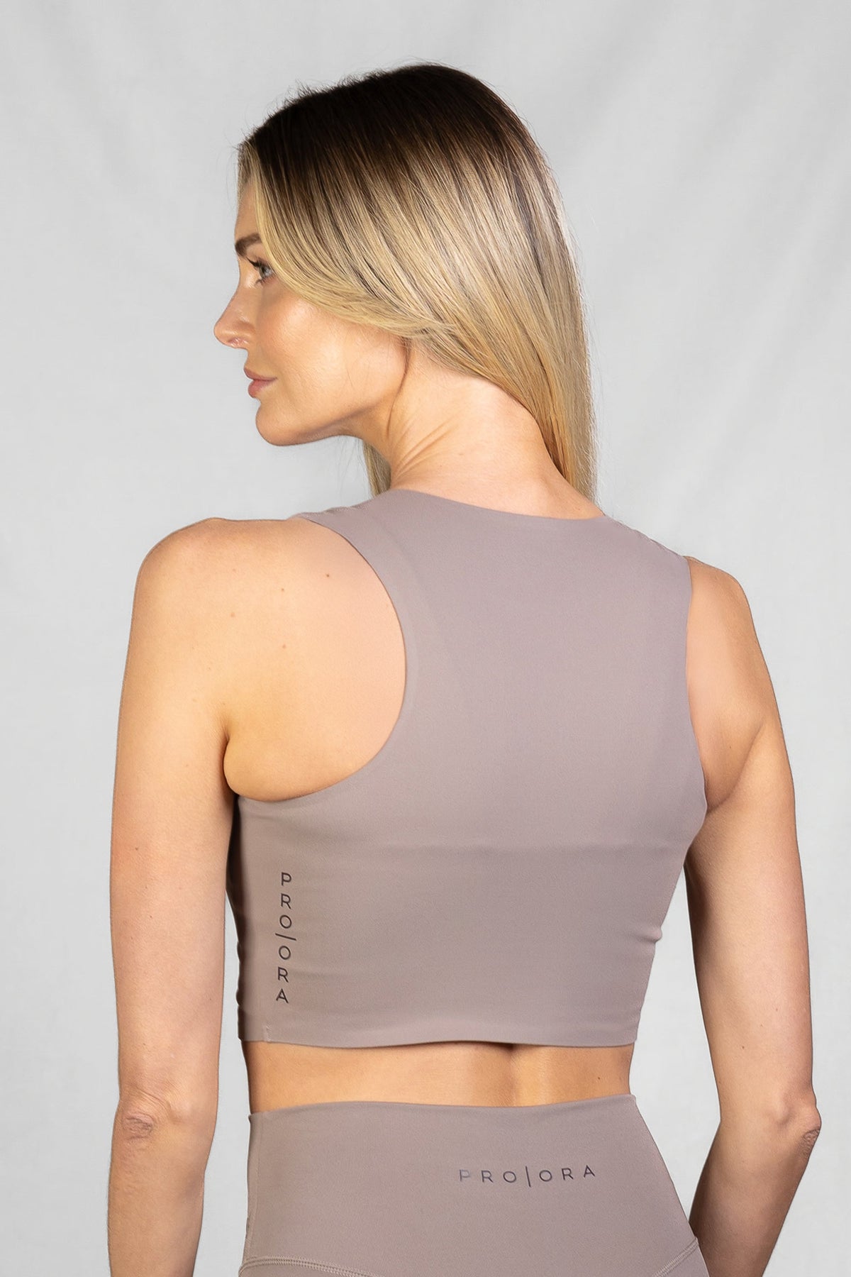 Women's Sueded Sleeveless Crop