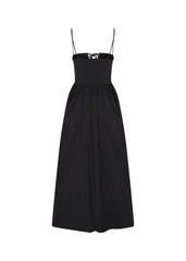 Raquel Lace-Up Maxi Dress