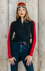 TEAM PLAYER Navy Quarter Zip