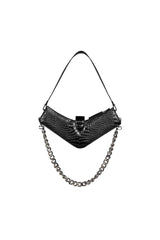 Boomerang Shoulder Bag - Black
