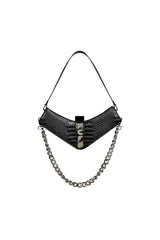 Boomerang Shoulder Bag - Black
