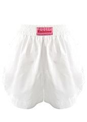 Sabine Short - White - Avenue Athletica