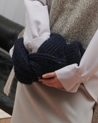 Šaknys: Silver Grey Hot Water Bottle Cover