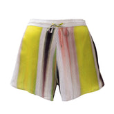 Art Stripes Silk Shorts