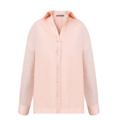Linen Spirit Shirt Peach Powder