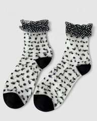 Sheer Frilly Socks