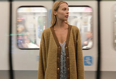 TEDDY a LINE JACKET - BAGUETTE BROWN