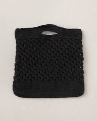 Sietas: Navy Blue Crochet Bag