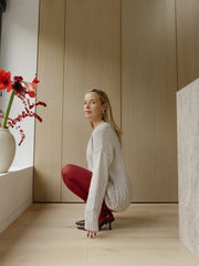 Slėniai: Sea Salt Merino Wool Sweater