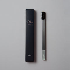 Black Silver Toothbrush