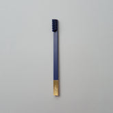 Sapphire Blue Gold Toothbrush