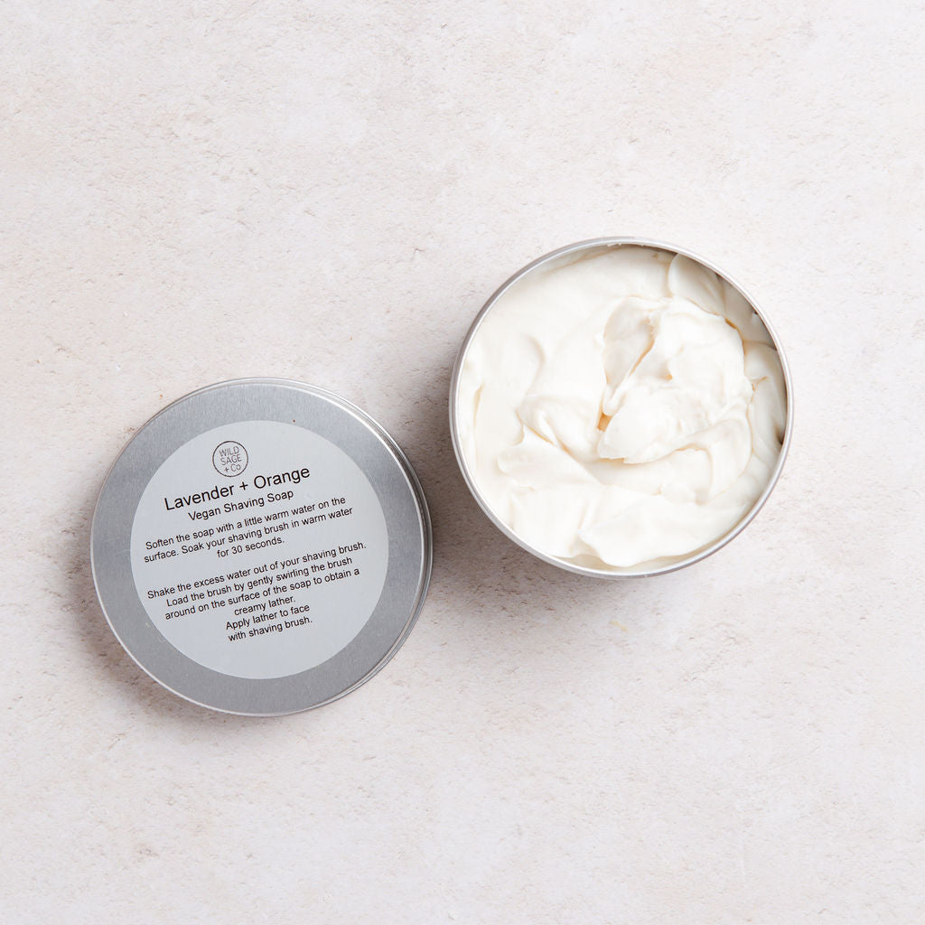 Vegan Shaving Soap - Lavender & Orange - Avenue Athletica