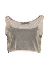 Sparkly Light Crop Top