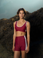 Sport Shorts ― Red / White