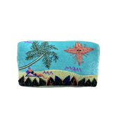 By the Ocean Makeup Bag Blue Christina Milian