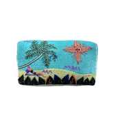 By the Ocean Makeup Bag Blue Christina Milian