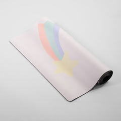 Children's Yoga Mat Over the Rainbow
