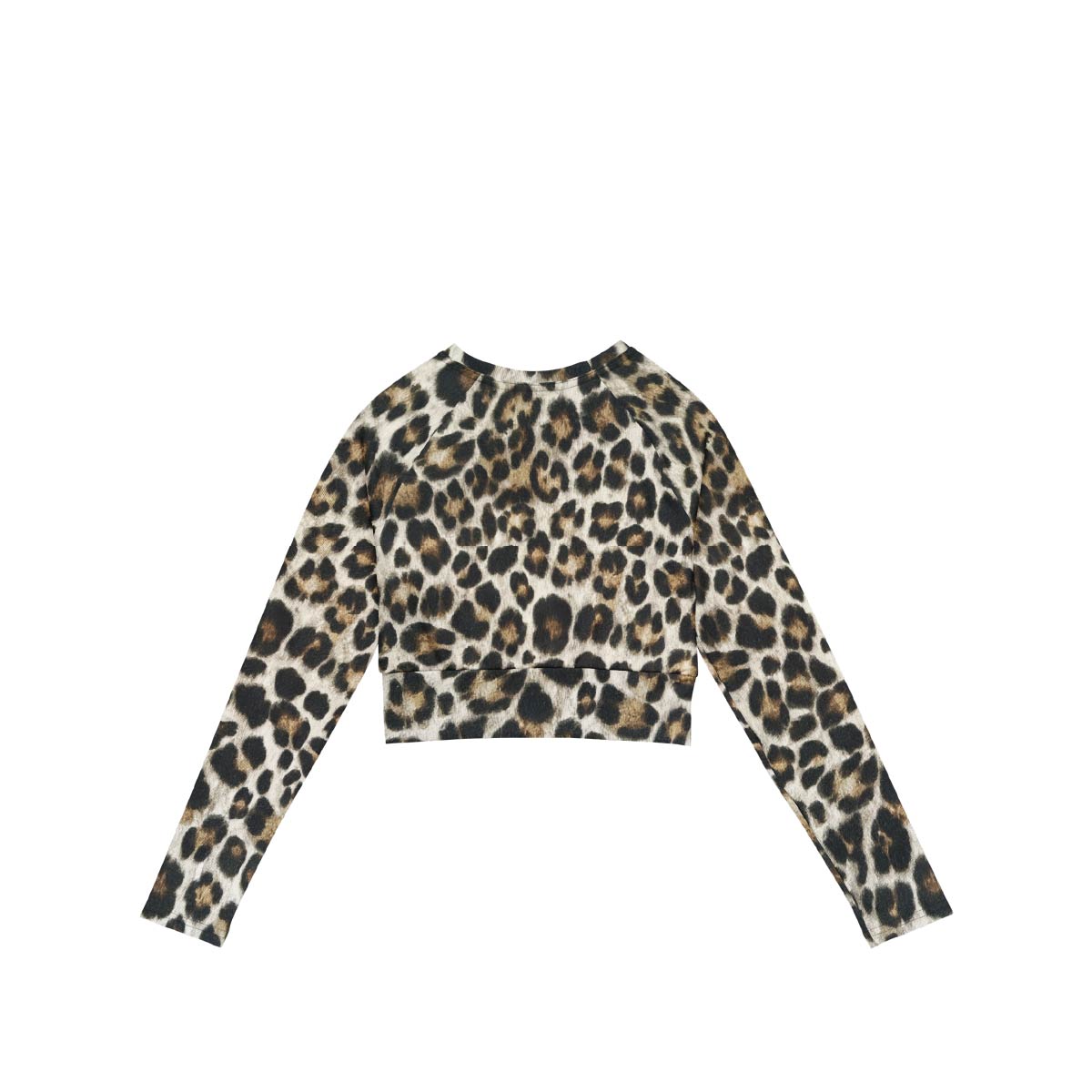 L’Essence Du Léopard - Long Sleeve Crop Top